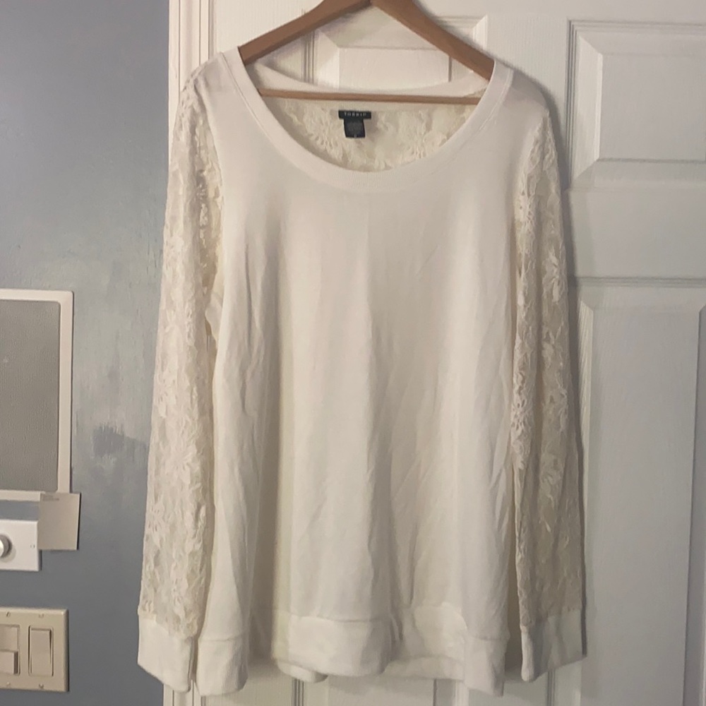 White lace too